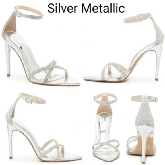 JLO Silver Heels - Picture 2 of 6